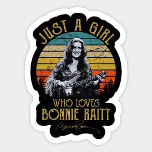 Bonnie Raitt bang 2 Sticker